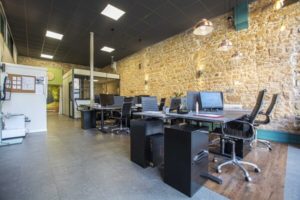 angle entrée - 18 coworking Lyon