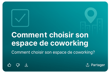 Choisir son espace de Coworking à Lyon